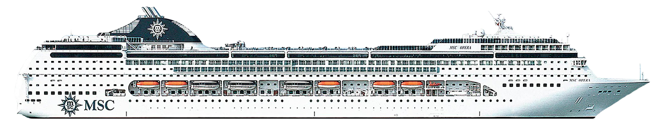 Schema MSC Opera