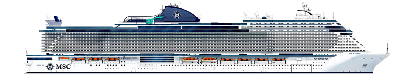 Schema MSC Seashore