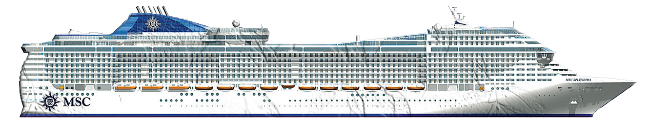 Schema MSC Splendida